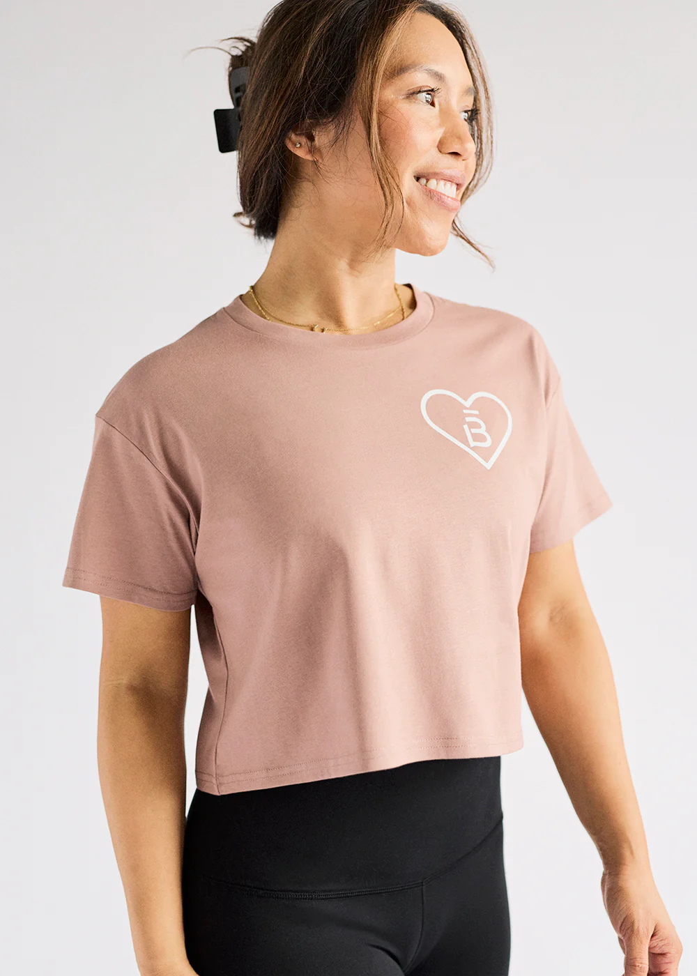 b3 Heart Crop Tee - Image 3