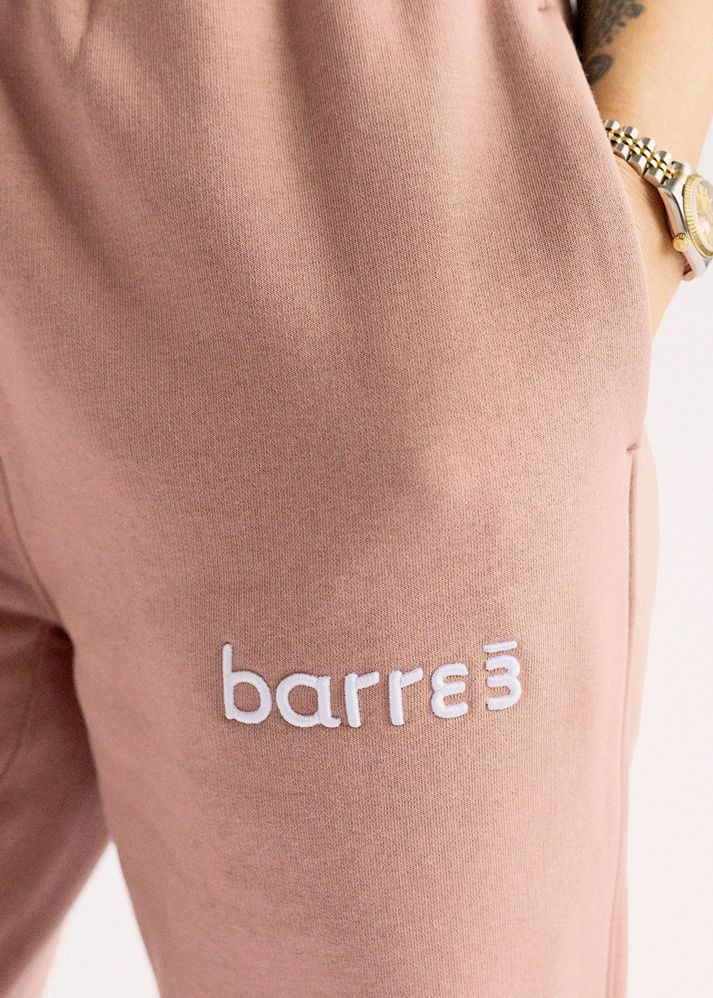b3 Women's Sweatpants - Clay/White Puff - Image 5